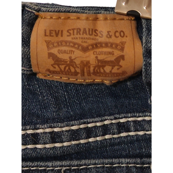 Levi's 715 Boot Cut 10 Slim Children's Jeans - Picture 4 of 5